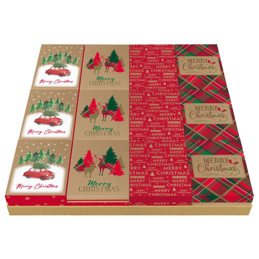 Picture of SMALL GIFT BOX MERRY CHRISTMAS CAR